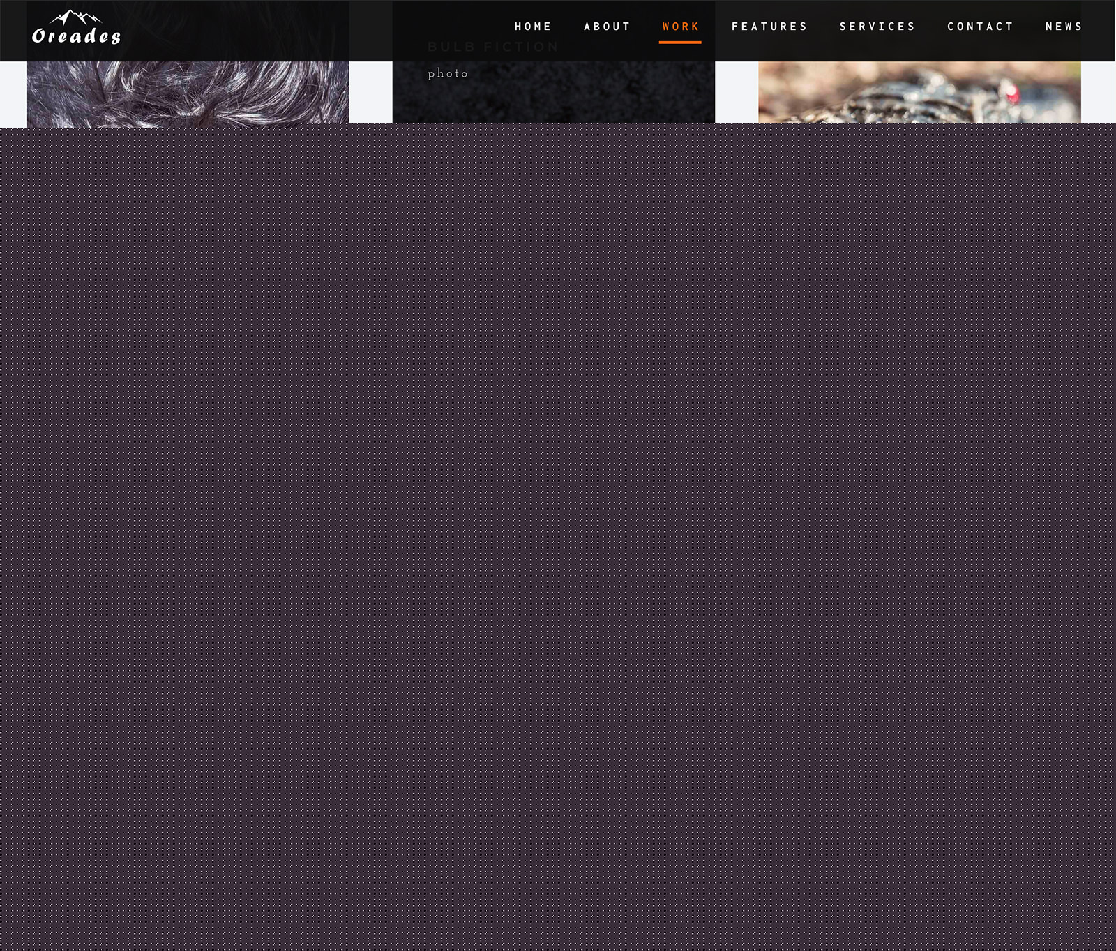 Oreades WordPress Theme
