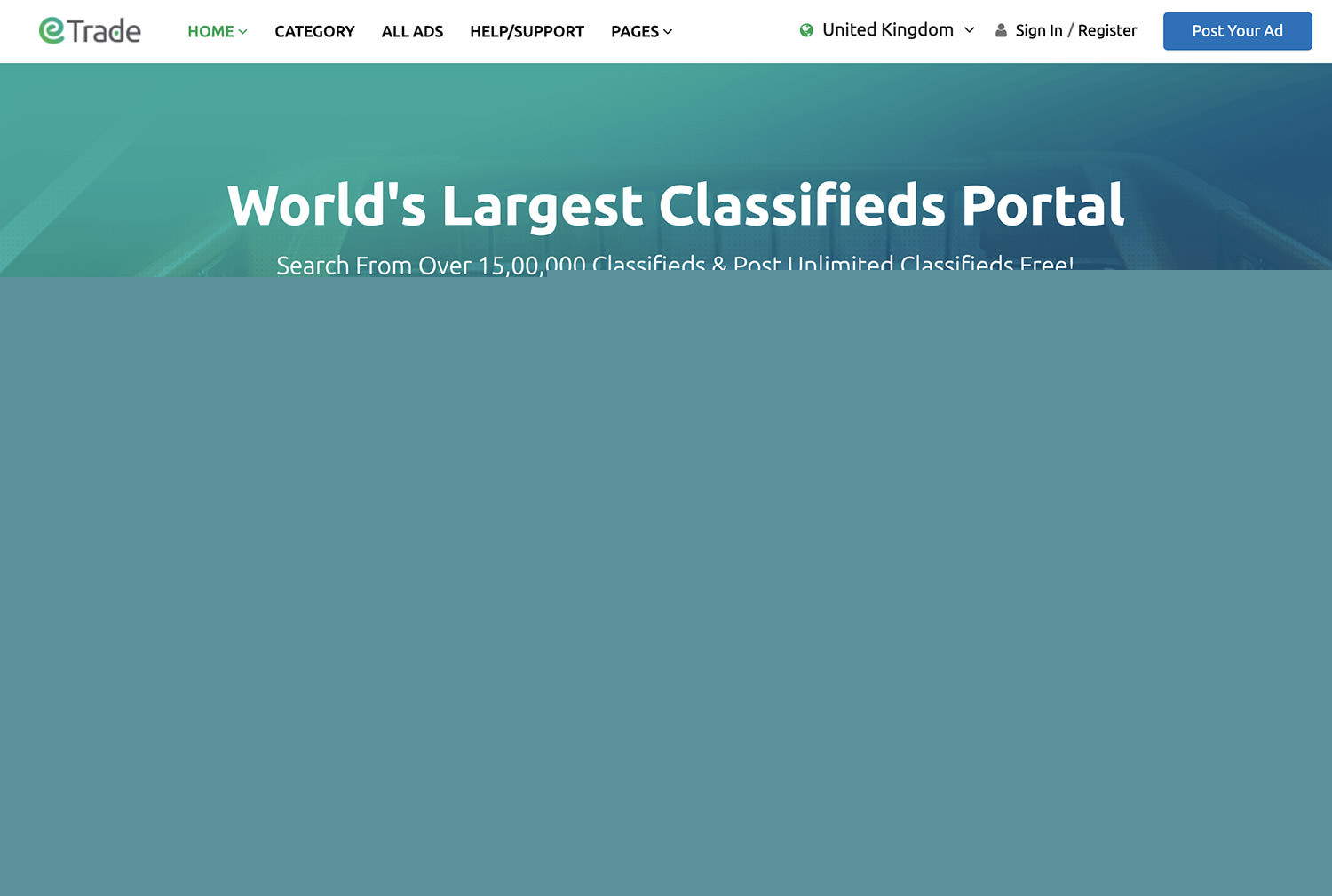 Trade WordPress Theme