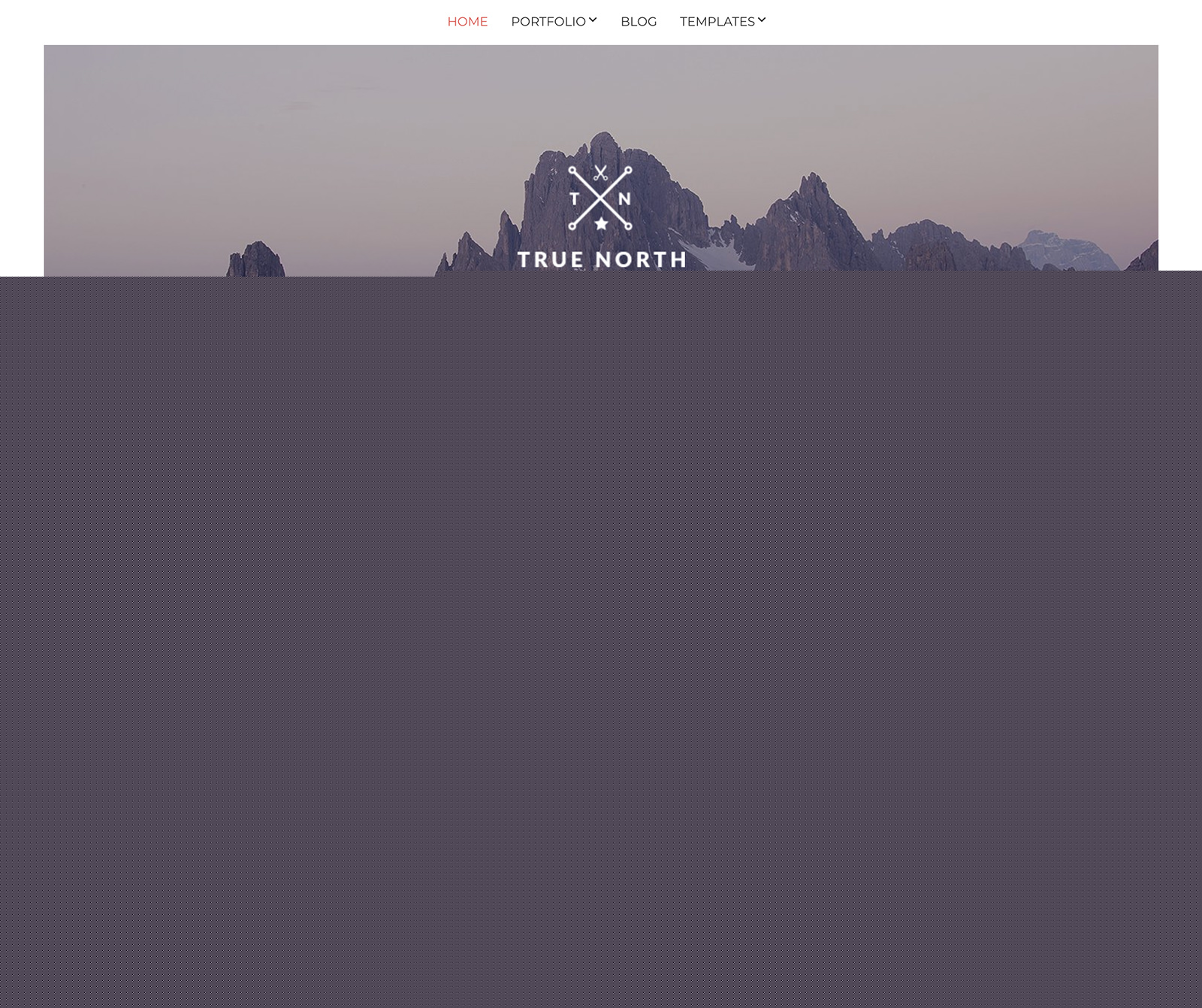 TrueNorth WordPress Theme